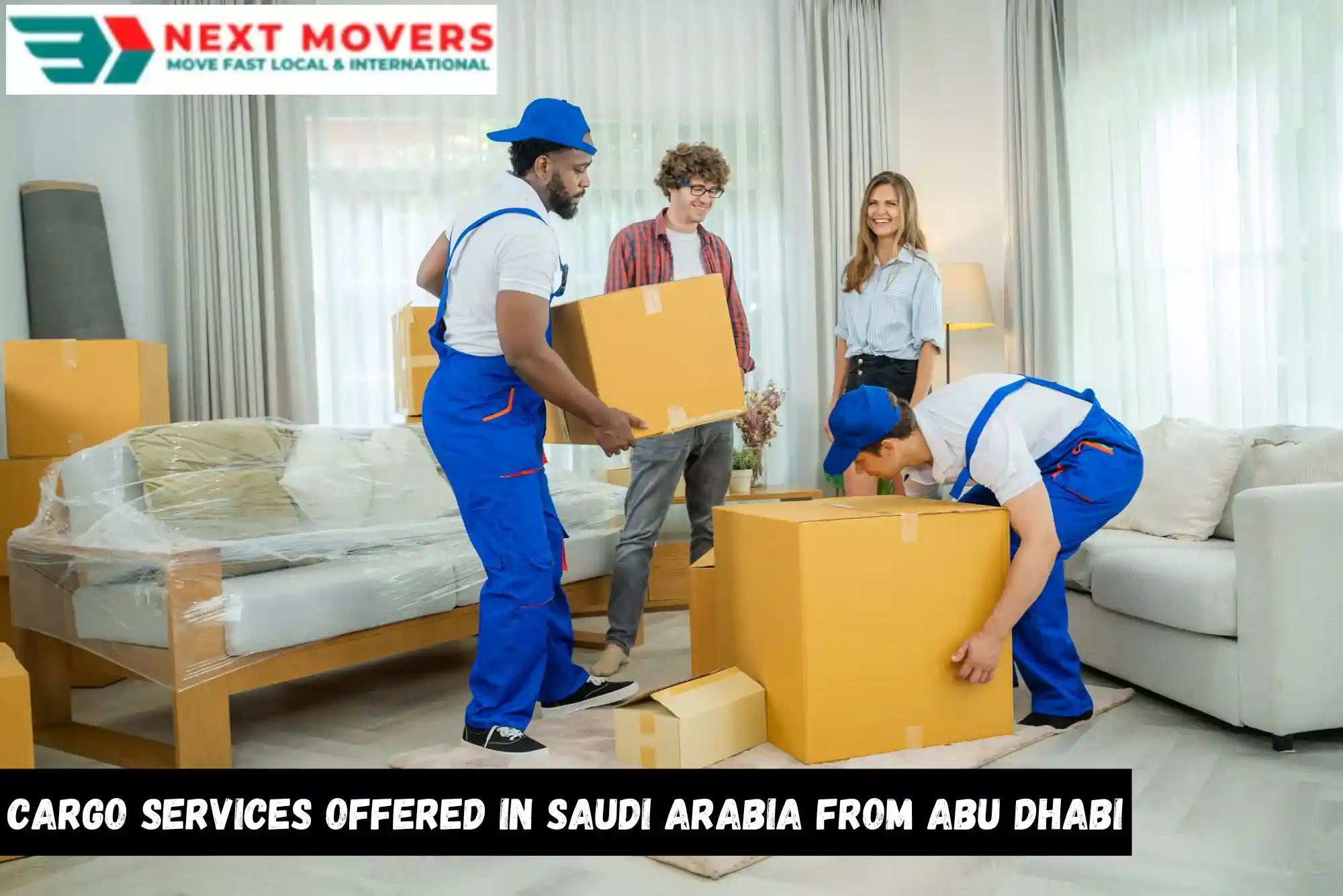 Cargo Services Offered in Saudi Arabia from Abu Dhabi