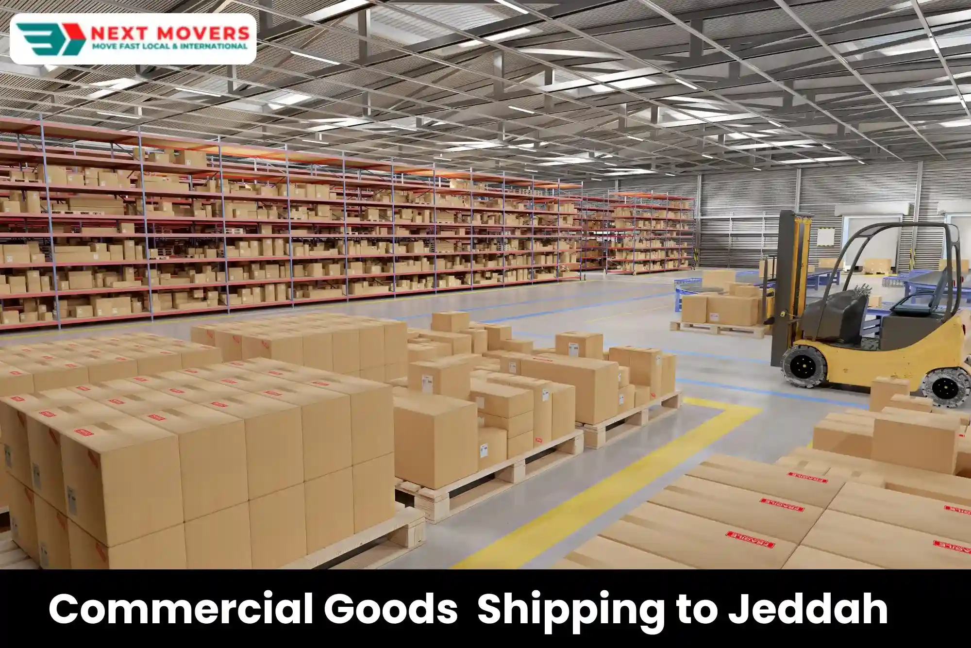 Commercial Goods Shipping to Jeddah