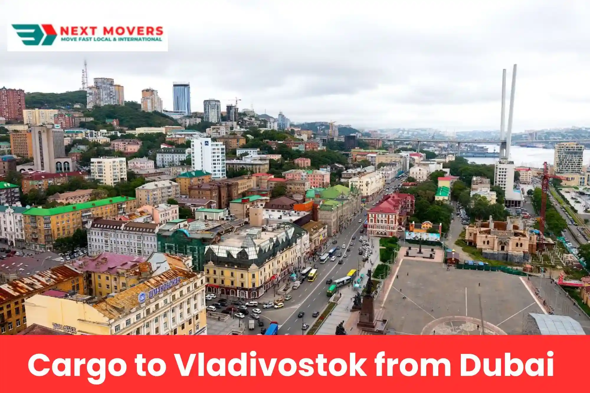 Cargo to Vladivostok from Dubai