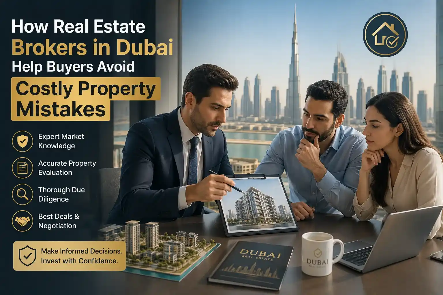 How Real Estate Brokers in Dubai Help Buyers Avoid Costly Property Mistakes
